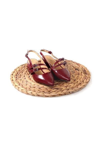Papuçcity Wzy 02818 3,5 Cm Topuklu Kadın Stiletto Ayakkabı 001