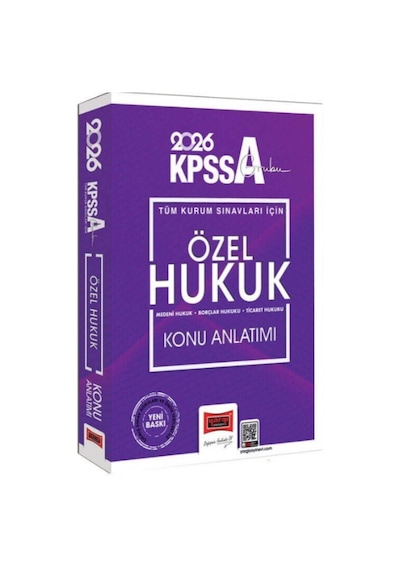 Yargı Yayınları 2026 Kpss A Grubu Tüm Kurum Sınavları İçin Özel Hukuk Konu Anlatımı
