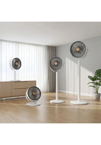 Bay 5 Kademeli 4 Farklı Yükseklik Ayarlı Standlı Vantilatör Taşınabilir Masaüstü Ve Ayaklı Fan S34 Bx40 Na