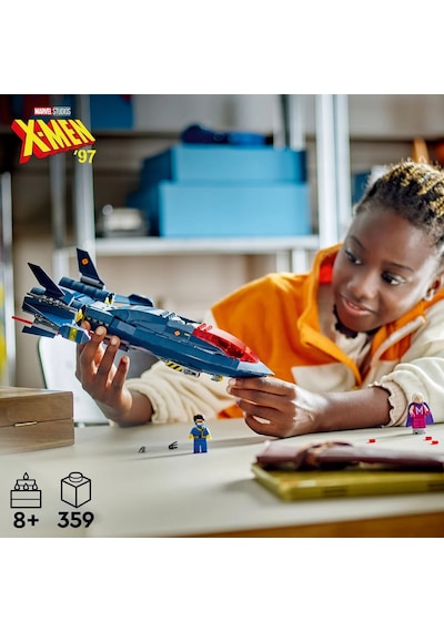 LEGO® Marvel X-Men X-Jet 76281-8+ Yaratıcı Oyuncak Yapım Seti - 359 Parça