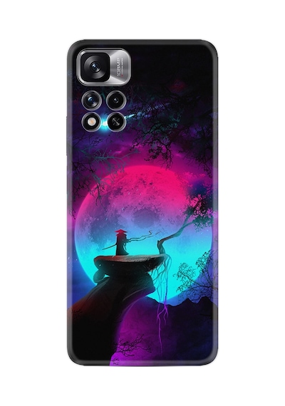 Xiaomi Redmi Note 11 Pro Plus Uyumlu 5g Kılıf Resimli Desenli Silikon Platinium Series Lost Warrior