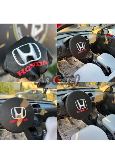 Siyah Honda Direksiyon Kılıfı 1 Adet