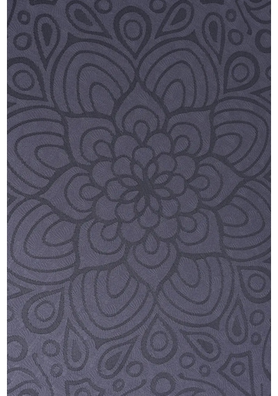 Meditasyon Ve Yoga Destek Seti - Oval Mat + Kadife Minder + Yoga Kemeri + Cork Blok 2li + Kademeli Germe Kayış Mor