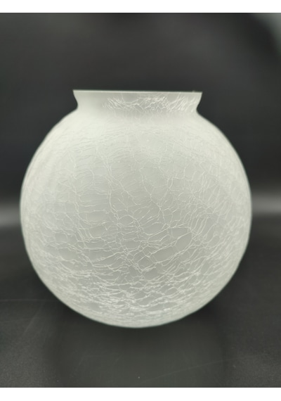 Osmanlı Avize Camı.grifli,mat,çap:20.00cm-yuvası:10.00cm Mat Buzlu