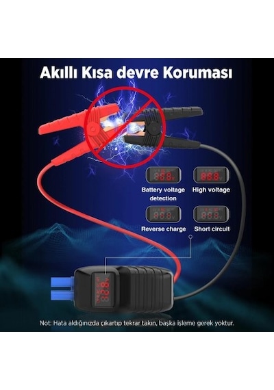 Utrai Jstar 4 24000mAh 2500A Jump Starter Taşınabilir Akü Takviye Cihazı (Kablosuz Şarj + Pusula + Çanta + Led Lamba + Powerbank)