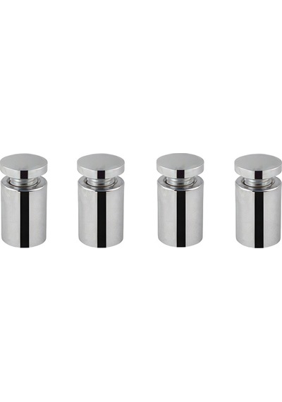 4 Adet Osena Lüx Tabela Vidası Metal Krom 20 Mm Kod: 2510 Krom