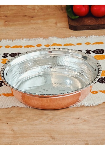 Moda Bakır Bakır Paşa Sahani 22 Cm
