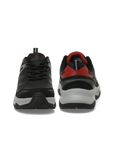 Kinetix Charged Pu Siyah Unisex Outdoor Siyah-kırmızı
