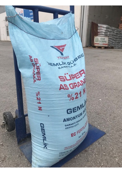 Çim Gübresi A.Sülfat Gübre Süper As %21 Azot Gübresi - 50 KG