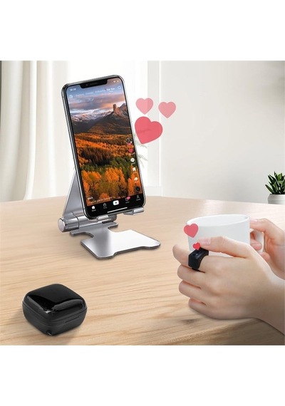 Powermaster Pm-24897 Kablosuz Bluetooth Yüzük Kumanda Tiktok - Reels Kaydırma Uzaktan Deklanşör