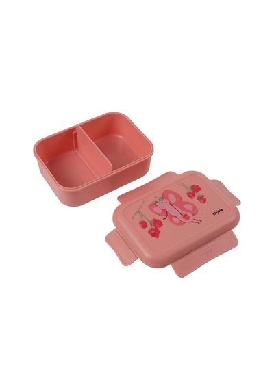 Trixie Fruit Fairy Mrs. Butterfly Klipsli Unisex Çocuk Yemek Kabı 66-153 Pembe