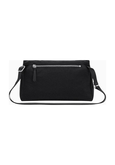 Lojel Niru City Sling 2,5l Unisex Günlük Omuz Ve El Çantası All Black Omuz Çantası Siyah