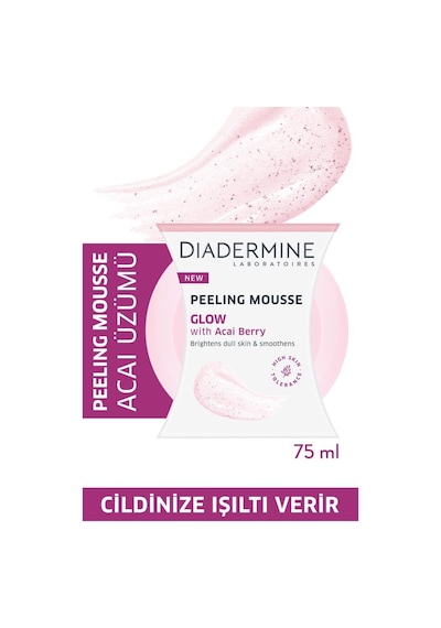 Diadermine Glow Acia Berry Işıltı verici Köpük Peeling 75 ML