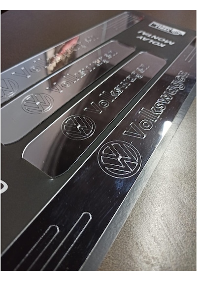 Volkswagen Golf 6 Uyumlu Kapı Eşiği 4'lü Set Ön Arka Volkswagen Golf 6 Uyumlu Kapı Eşiği 4'lü Set Ön Arka