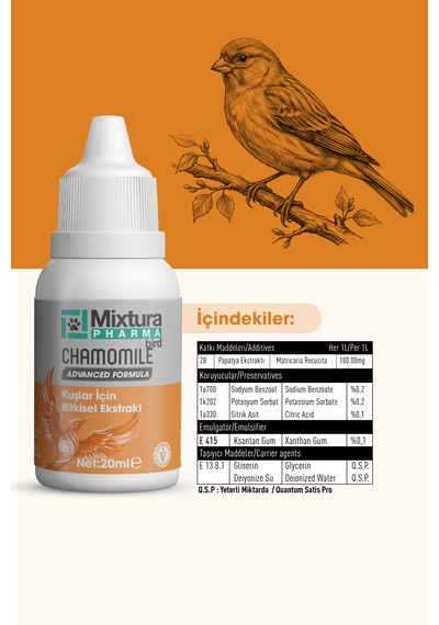 Mixtura Pharma Bird Chamomıle