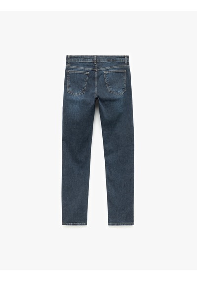 Koton Normal Bel Cep Detaylı Skinny Fit Jean Pantolon - Michael Jean Koyu İndigo 6wam40107nd İndigo Koton Normal Bel Cep Detaylı Skinny Fit Jean Pantolon - Michael Jean Koyu İndigo 6wam40107nd İndigo