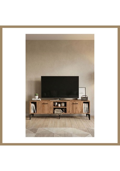Kahveci.store Linya Tv Sehpası Çok Renkli 160x35 Cm 22