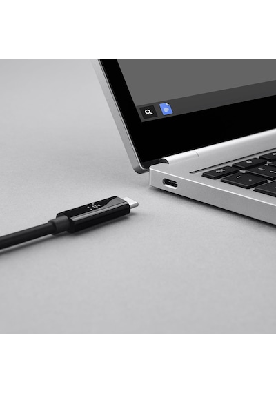 Usb 3.1 Usb-c - Usb-a Kablosu, 0,9 M Usb-ıf Sertifikalı, 10 Gbps, Ultra Hd 4k , Siyah Standart