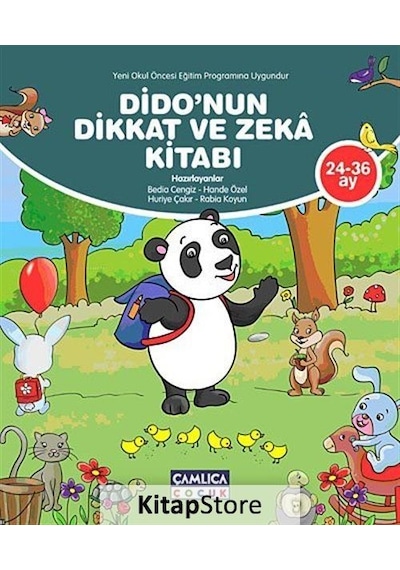 Dido'Nun Dikkat ve Zeka Kitabı 24-36 Ay / Bedia Cengiz