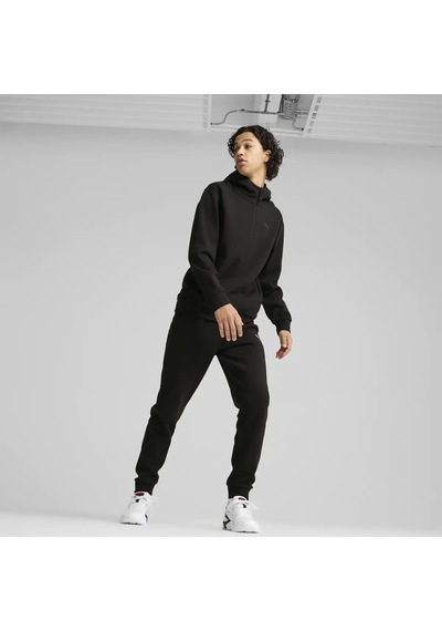 Puma Rad/cal Hooded Half-zip Siyah Erkek Sweatshirt