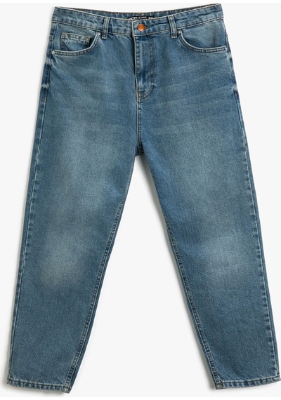Koton Loose Fit Kot Bol Pantolon - Steve Jean Açık İndigo 3sam40125nd 3SAM40125ND600 Açık İndigo Koton Loose Fit Kot Bol Pantolon - Steve Jean Açık İndigo 3sam40125nd 3SAM40125ND600 Açık İndigo