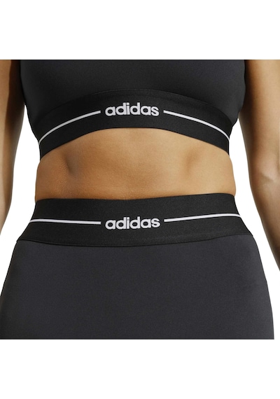 Black Adidas Kadın Koşu - Yürüyüş Tayt Q1 Hyg 1/1 L Kc7673 siyah