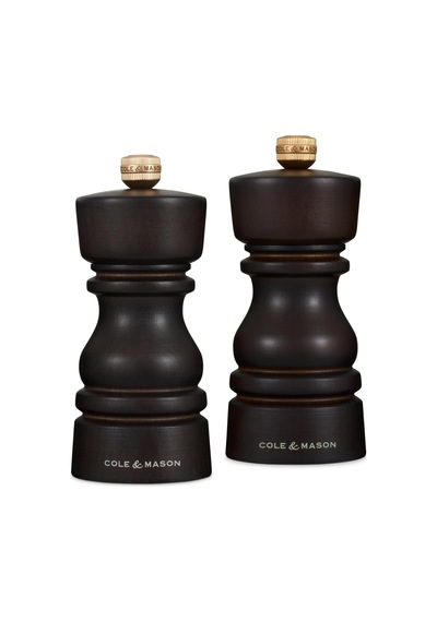 Ayrex Cole & Mason London Çikolata Renkli Ahşap Tuz Ve Biber Değirmenleri 130mm Diğer
