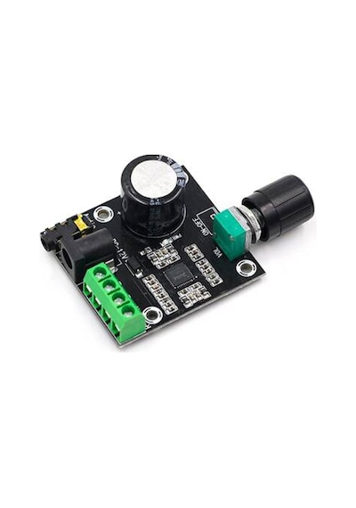 PAM8610 XH-M12012V 2x15W Mini Çift Kanallı Dijital Amplifikatör Kartı