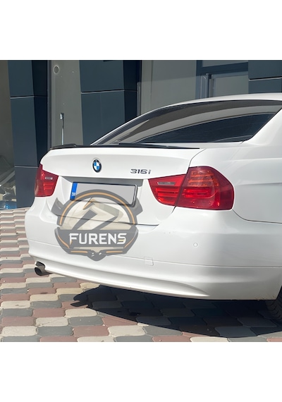 Bmw E90 318 320 325 330 Bagaj Üstü Yarasa Spoiler Piano Black 2006-2012