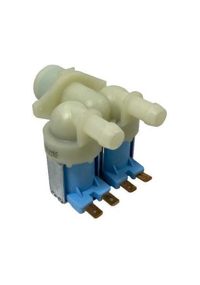 Arçelik Uyumlu İkili Su Giriş Vanası 180 Plastik Braketli Ø10,50 Mm 2901250100