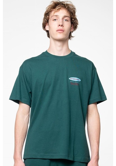 Soon To Be Announced Essentials Oversize Unisex T-shirt Unisex Pamuklu Oversize Tişört Yeşil