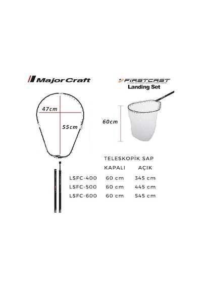 Major Craft Kepçe Lsfc-600