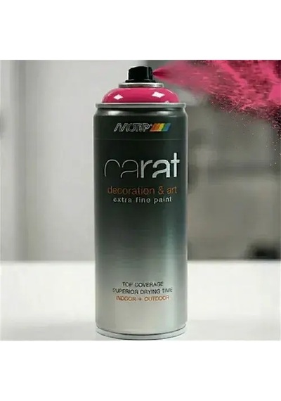 Carat Sprey Boya Parlak Koyu Pembe Ral 4003 400 Ml Diğer
