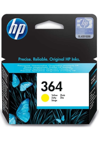 HP 364 Mürekkep Kartuşu Sarı CB320EE