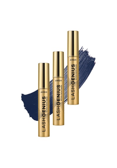 Avon True Lash Genius 5 Etkili Maskara 10 ML Modern Navy 3'lü