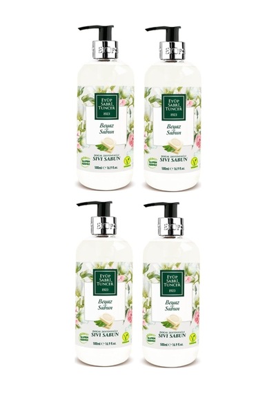 Eyüp Sabri Tuncer Beyaz Sabun Sıvı Sabun 500 Ml X 4 Adet