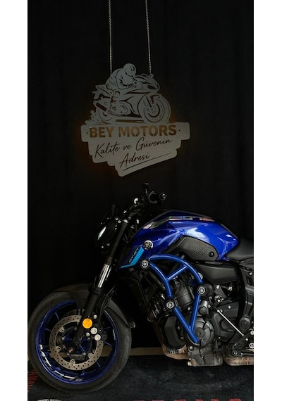 Yamaha Mt 07 Ön Koruma Demiri İcon Blue