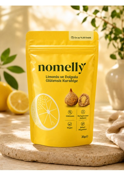 Limonlu Ve Dolgulu Glütensiz Kurabiye