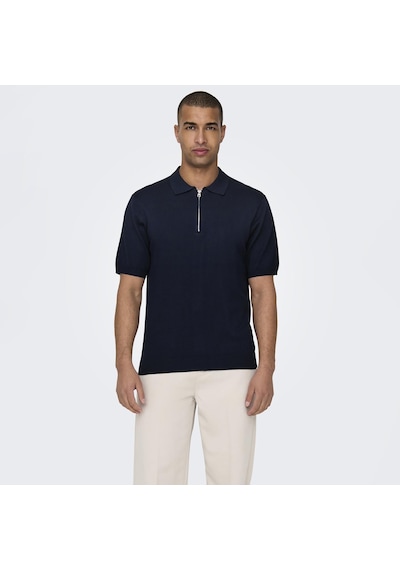 Only & Sons Wyler Life Erkek Lacivert Polo Tişört 22028606-dr Lacivert