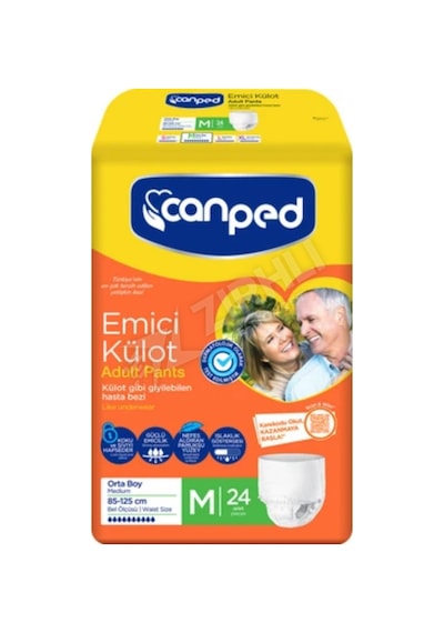 Canped Emici Külot M Boy 24'lü Diğer