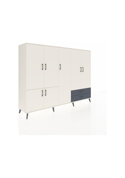 Hyperion Dolap 12 Raflı 2 Çekmeceli 7 Kapaklı 220x44x163 Aytaşı-a Aytaşı-aytaşı/antrasit Hyperion Dolap 12 Raflı 2 Çekmeceli 7 Kapaklı 220x44x163 Aytaşı-a Aytaşı-aytaşı/antrasit