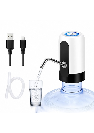 Usb Şarjlı - Otomatik Damacana Su Pompası 4w - 800mah İ11-071 5492 Çr