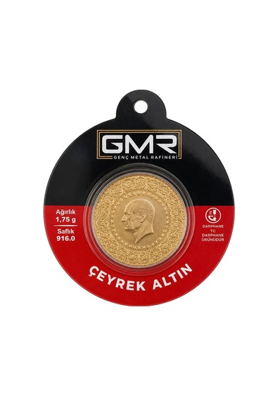 Çeyrek Altın 1.75 Gram 22 Ayar