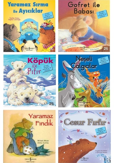 Ilk Okuma Kitaplarım - 6'lı Çocuk Kitabı Seti 1.sınıf İçin Uygun