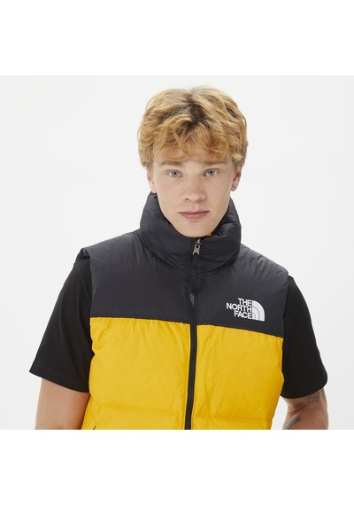The North Face 1996 Retro Nuptse Erkek Sarı Yelek Düz Nf0a3jqqzu31 Sarı