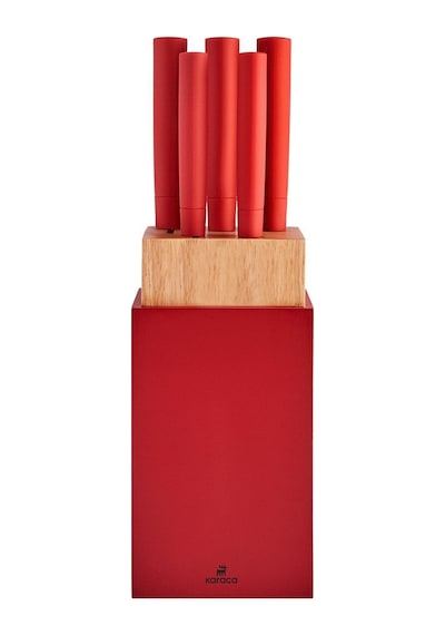 Karaca  Viego 6 Parça Bıçak Seti Red