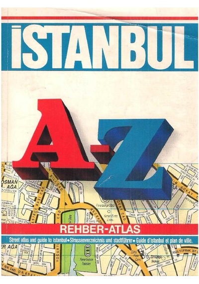 İstanbul A-z Rehber Atlas 2.el