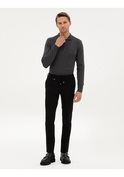 Pierre Cardin Erkek Siyah Pantolon 50314229-vr046 Siyah