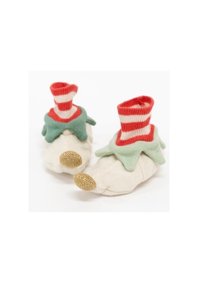 Meri Meri - Red Elf Booties - Elf Bebek Patiği 0 - 99