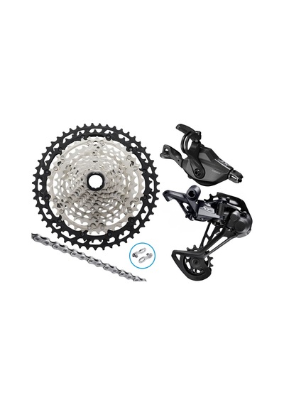 Shimano Xt M8100 1x12-speed Upgrade Kit 10-51 Göstergesiz Kelepçeli Siyah